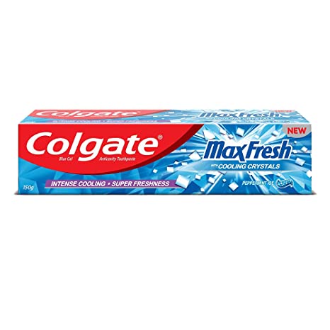 Colgate MaxFresh Blue Gel Toothpaste, 150 gms Colgate MaxFresh Blue Gel Toothpaste, 150 gms
