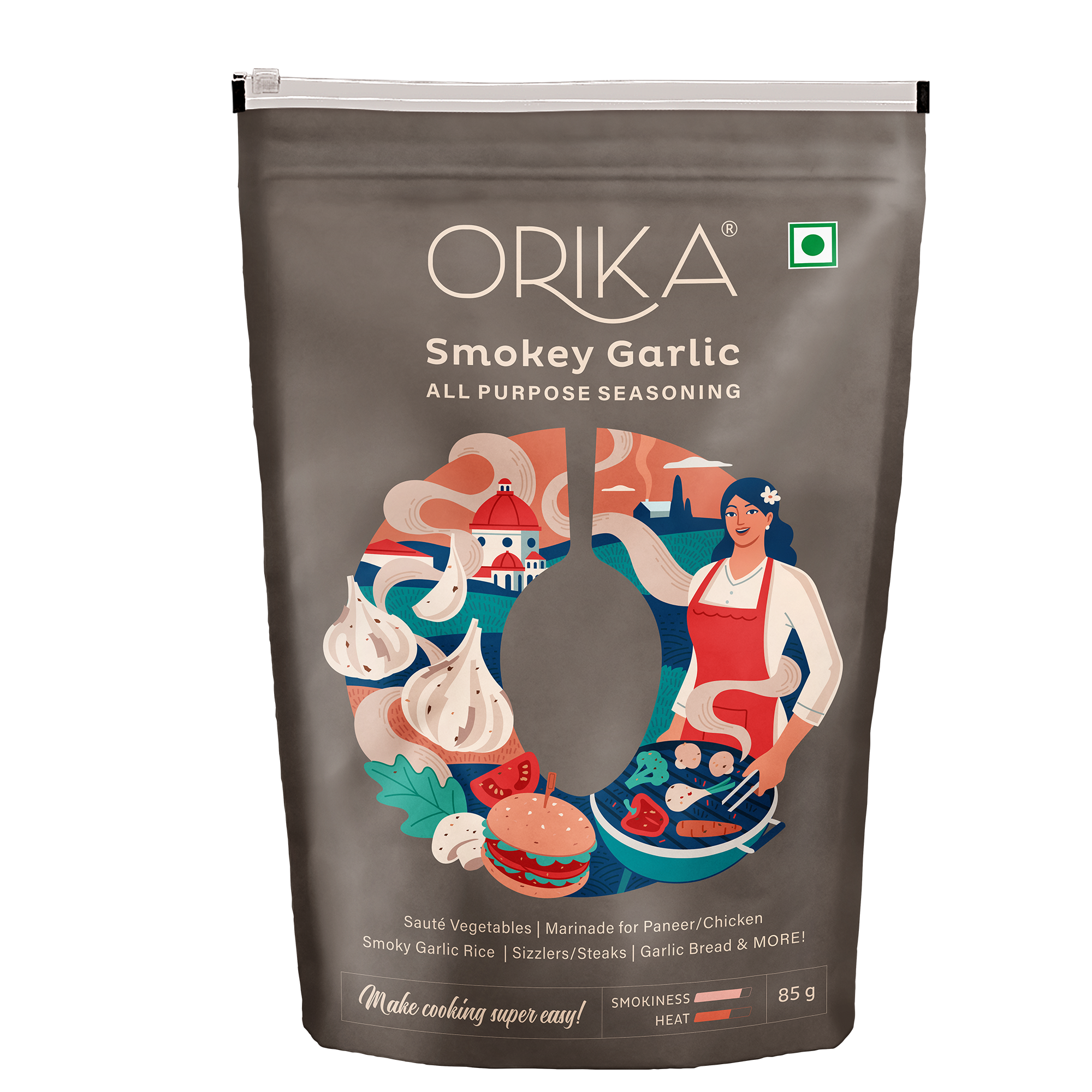 SMOKEY GARLIC MARINADE- 85G