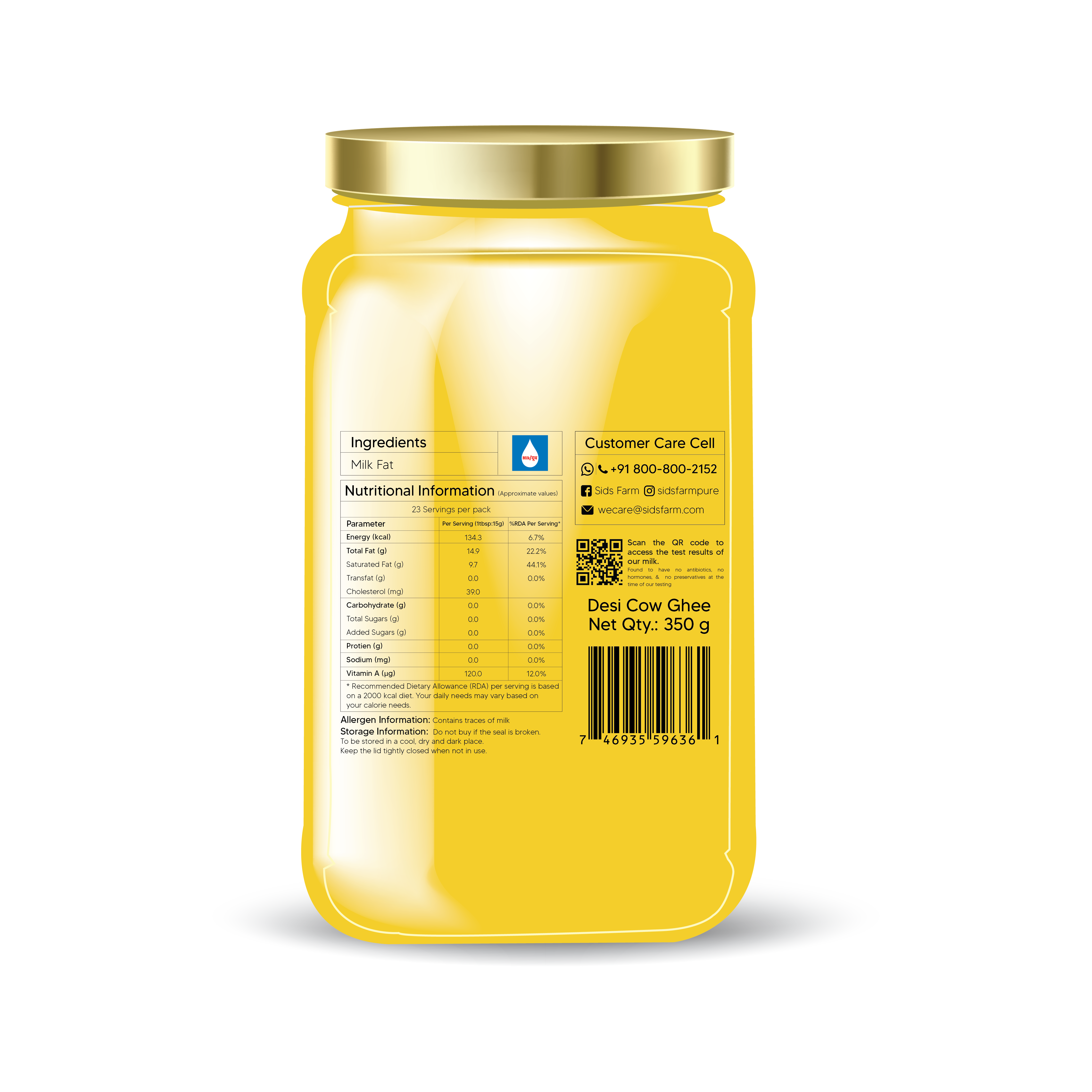 A2 desi cow ghee