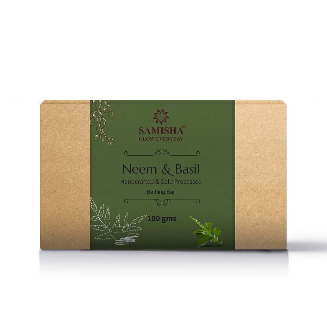 Neem & Basil Soap - 100gm Neem & Basil Soap - 100gm