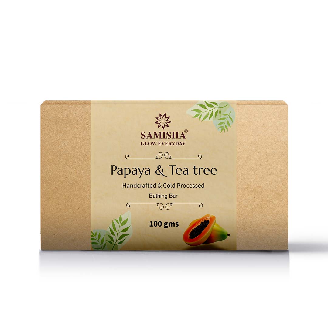 Papaya & Tea Tree Soap - 100gm Papaya & Tea Tree Soap - 100gm