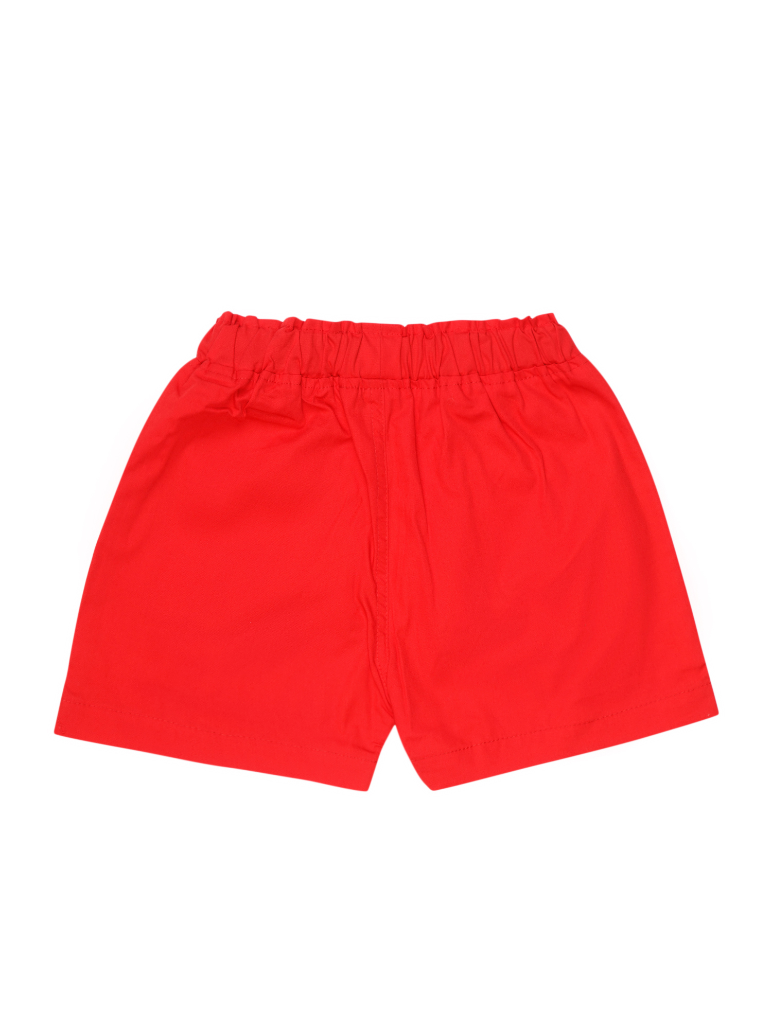 Bodycare Boys Solid Shorts - Tomato Red 6-12M