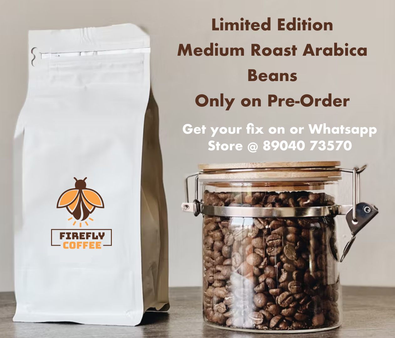 Firefly Roast Coffee Beans - Arabica
