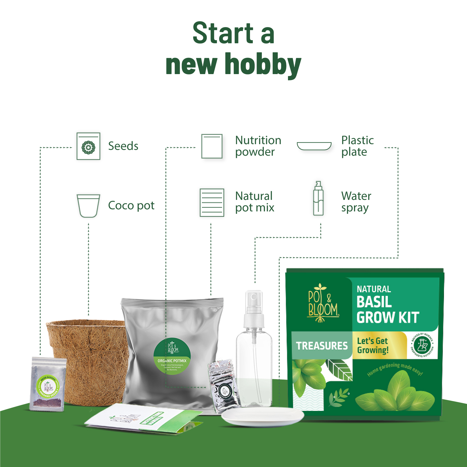 Treasures Italian Basil Kit