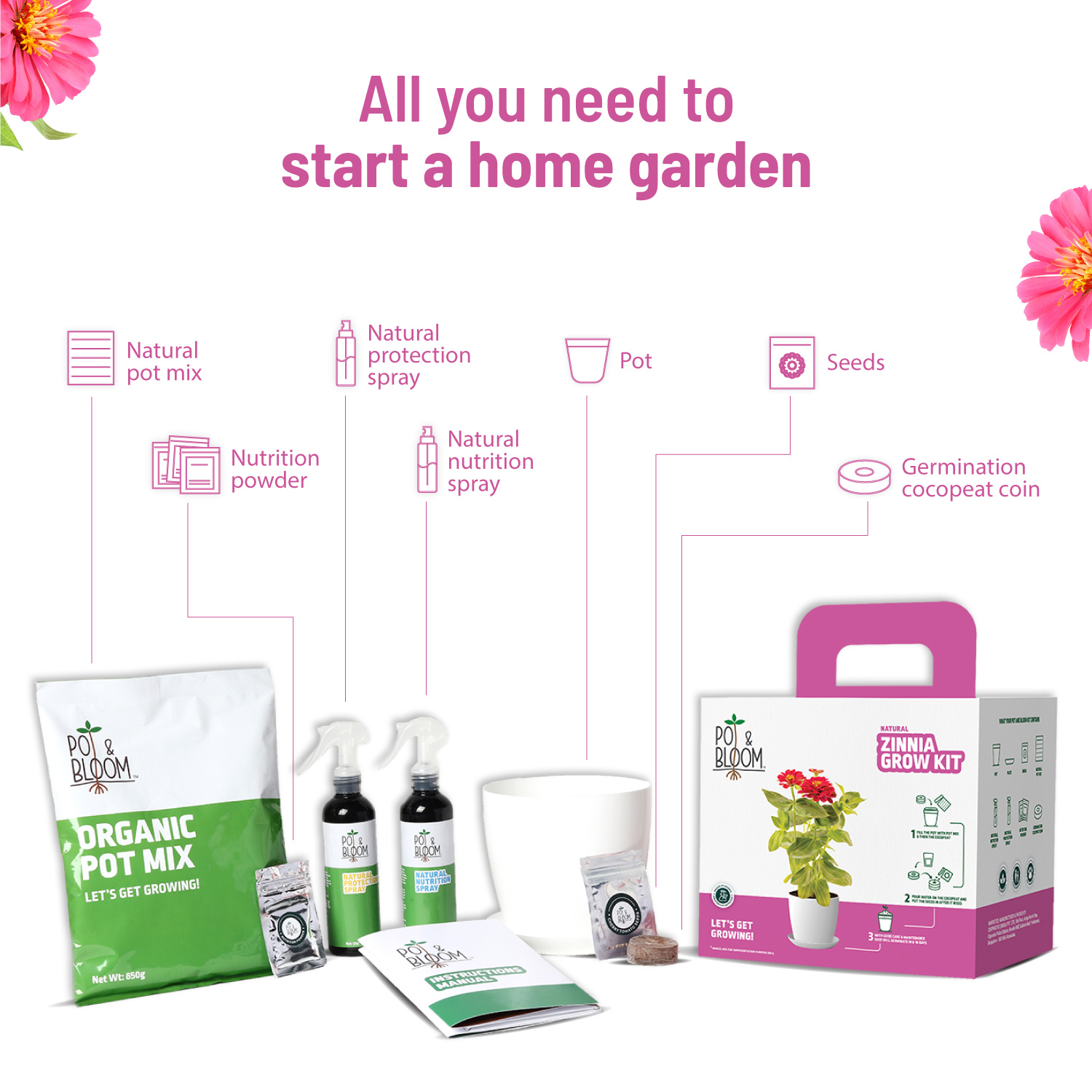 Zinnia Kit