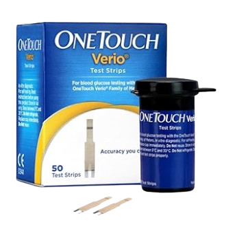 One Touch Select Plus Strips 50'S Pack