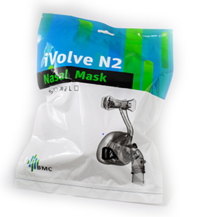 Mask NIV Nasal Ivolve N2 Vented - M BMC