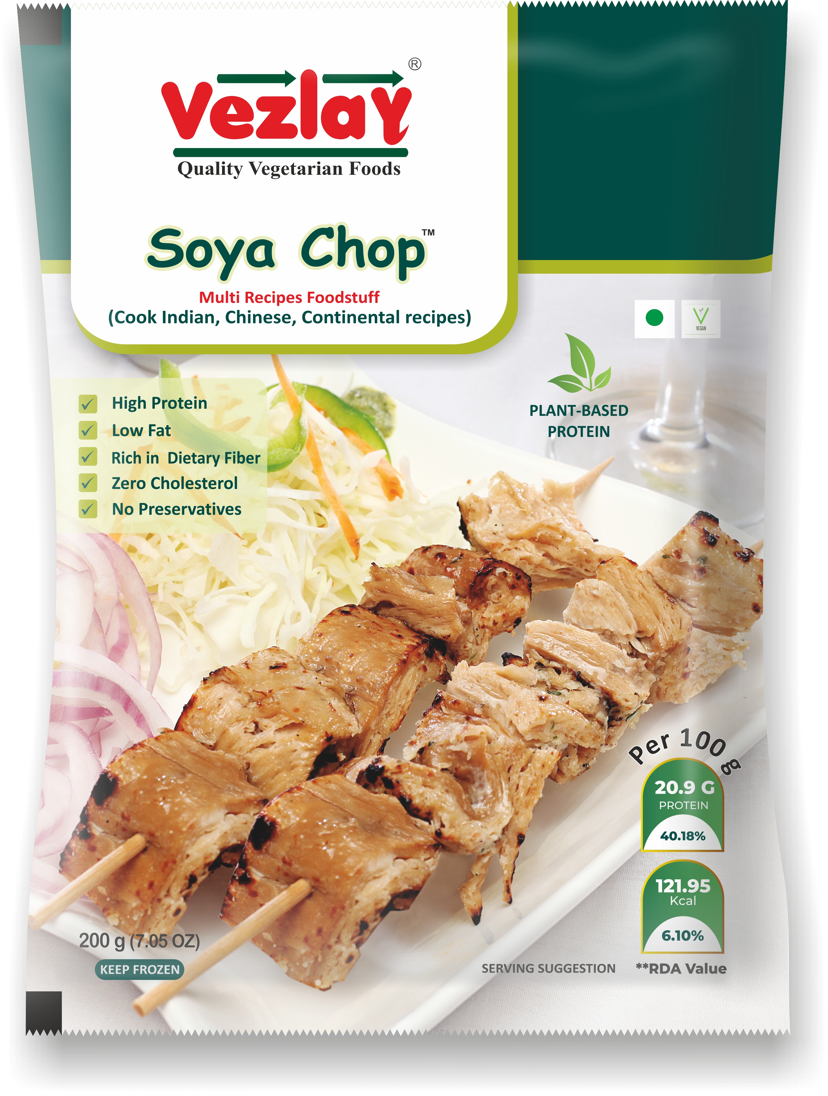 Vezlay Soya Chap, 200 gm