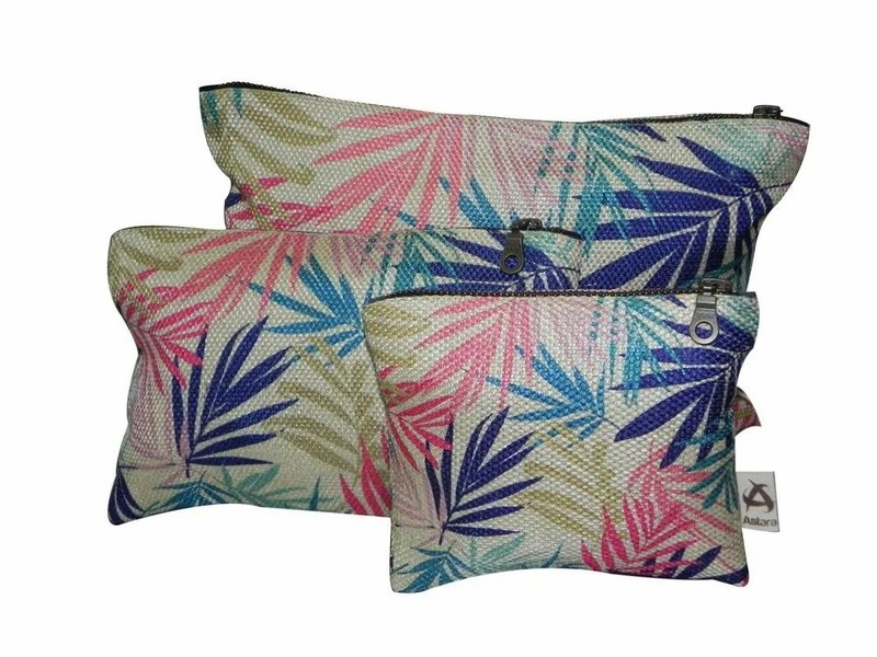 Polyester Printed Astara Multicolor Pouch