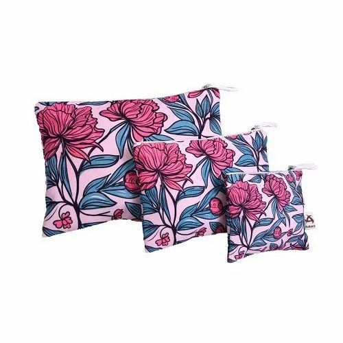 Poly Canvas Printed Pouches