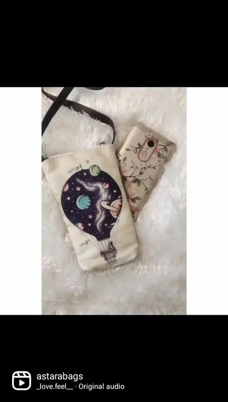 Astara Printed mobile bag