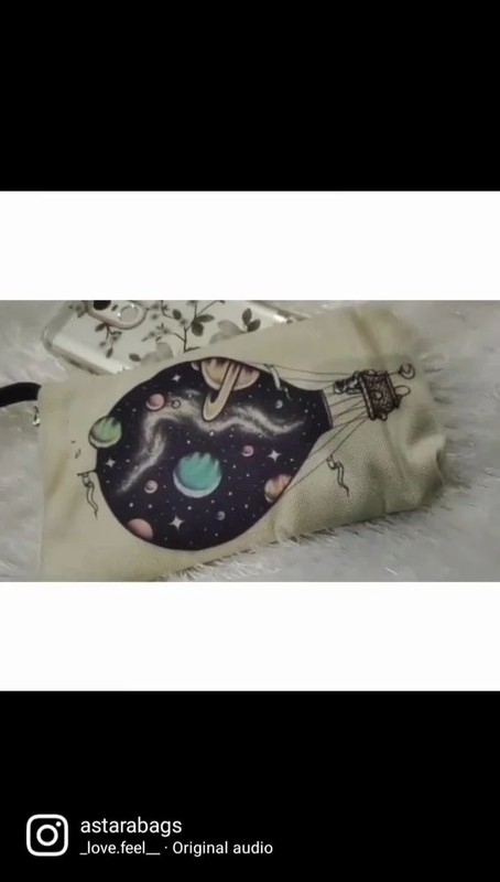 Astara Printed mobile bag