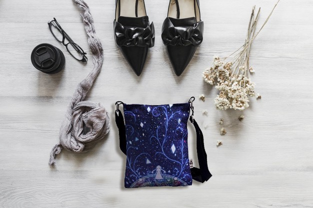 Printed Crossbody Bag