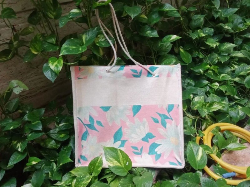Astara Designer Jute Cotton Bag