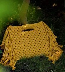 Astara Designer Jute Cotton Bag