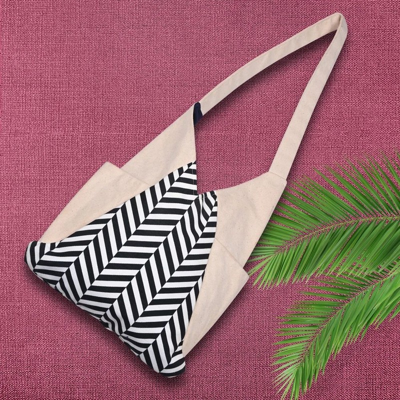 Printed Astara Cotton Canvas Bag
