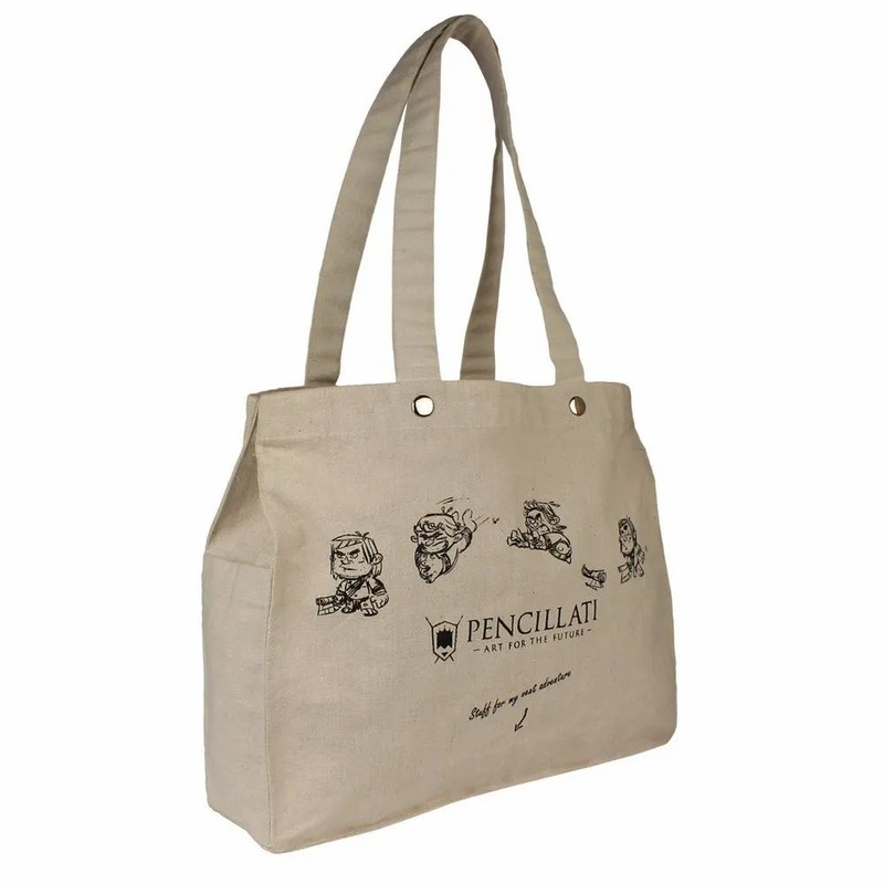 Printed Astara Cotton Canvas Bag