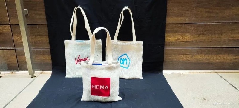 Printed Astara Cotton Canvas Bag