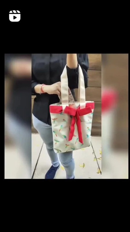 Astara Girly motif Printed Bag