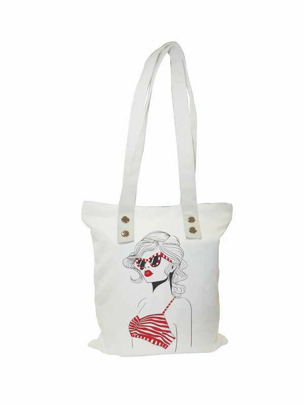 Multicolor Canvas Astara Promotional Tote Bag