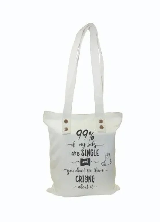 Multicolor Canvas Designer Promotional Bag, Capacity: 5kg