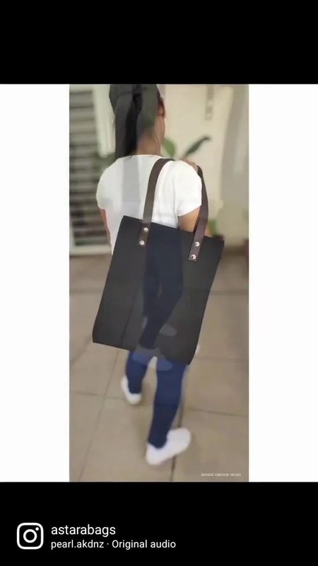 Printed Astara Poly Canvas Tote Bag