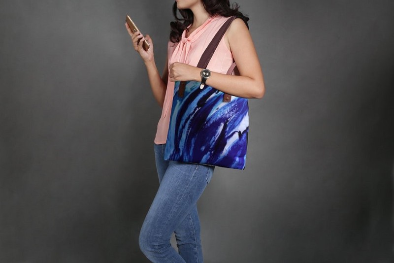 Astara Printed Tote Bags