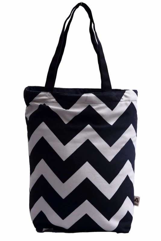 Printed Cotton Astara Tote Bag