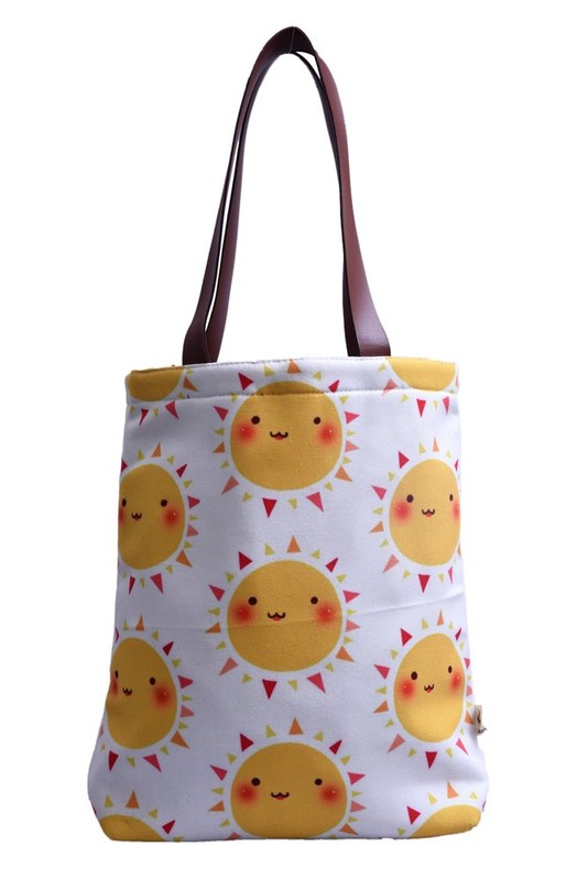 PU Handle AstaraTote Bag