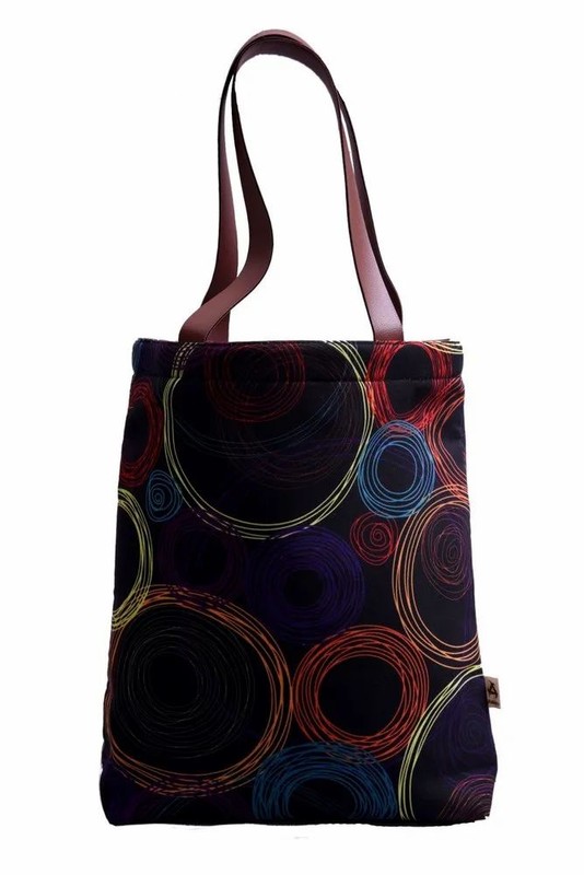 PU Handle AstaraTote Bag