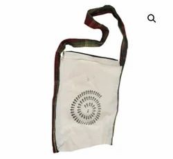 Printed Pu Handle Tote Bag