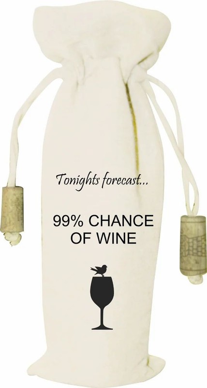 Astara Canvas Wine Bag