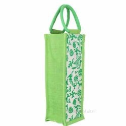 Astara Printed Wine Bag