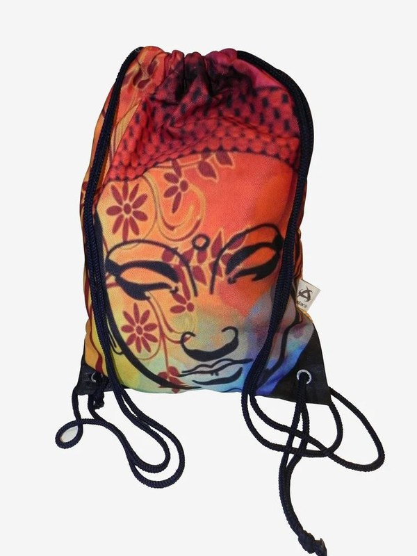 Astara Unisex Printed Tetron Backpack, Size: As