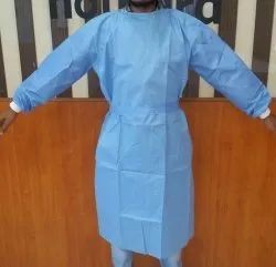 Green Surgeon Gown With Mask, Size: Stander Size