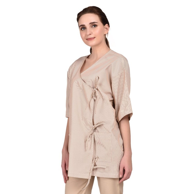 Ara India Beige Patient Dress Hospital Uniform