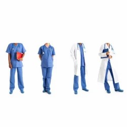 Multicolor Poly cotton Medical Scrub - Hospital Garments