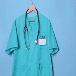 Multicolor Poly cotton Medical Scrub - Hospital Garments