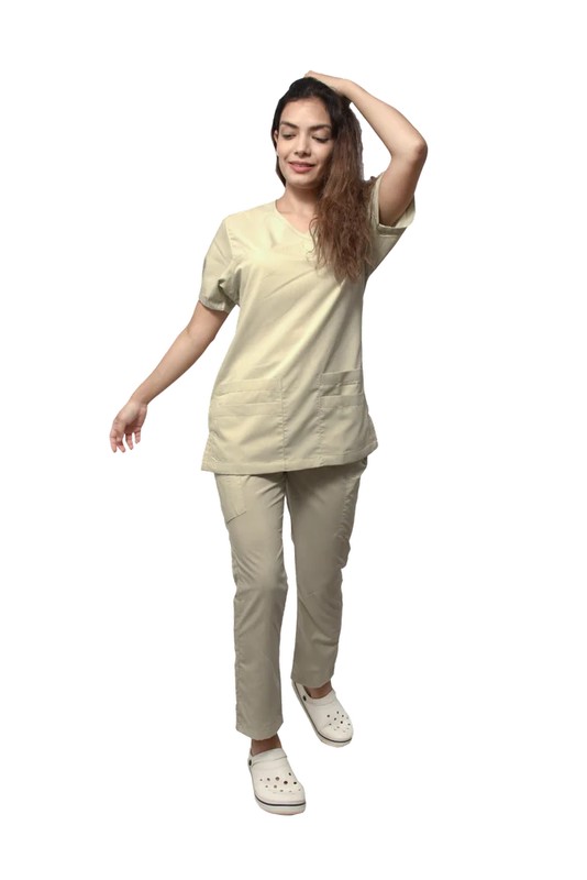 Multicolor Poly cotton Medical Scrub - Hospital Garments