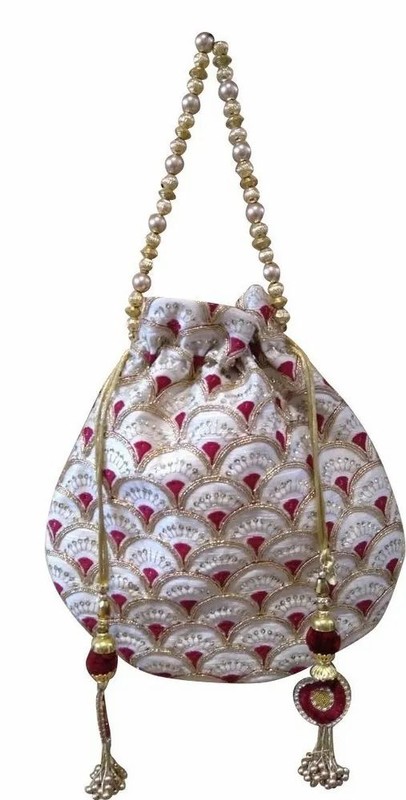 Printed Astara Ethnic Drawstring Potlis