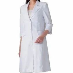 Knee Length Lab Coat