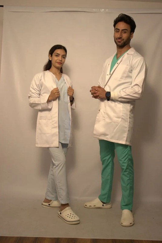 Polyester Lab Coat