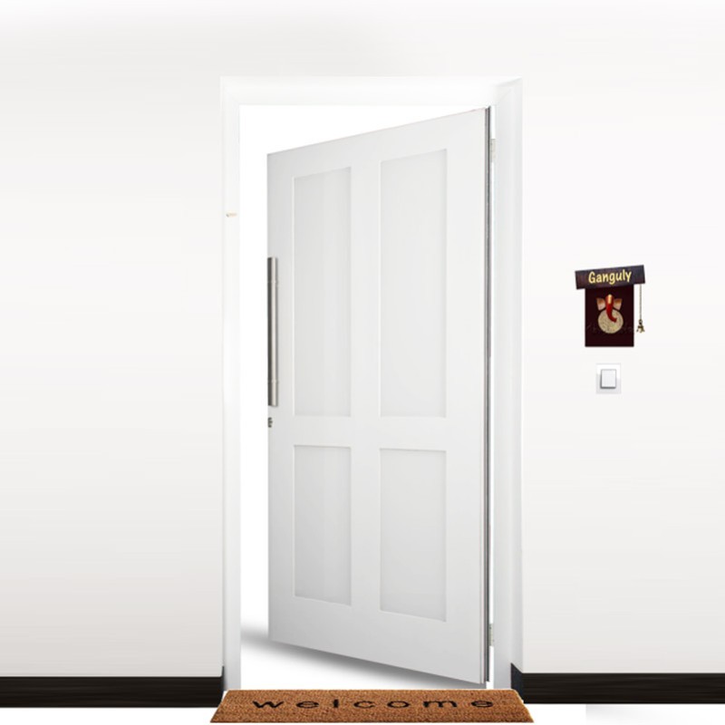 aluminium front door pure white kpd 1004 3 3 ft x 7 ft 