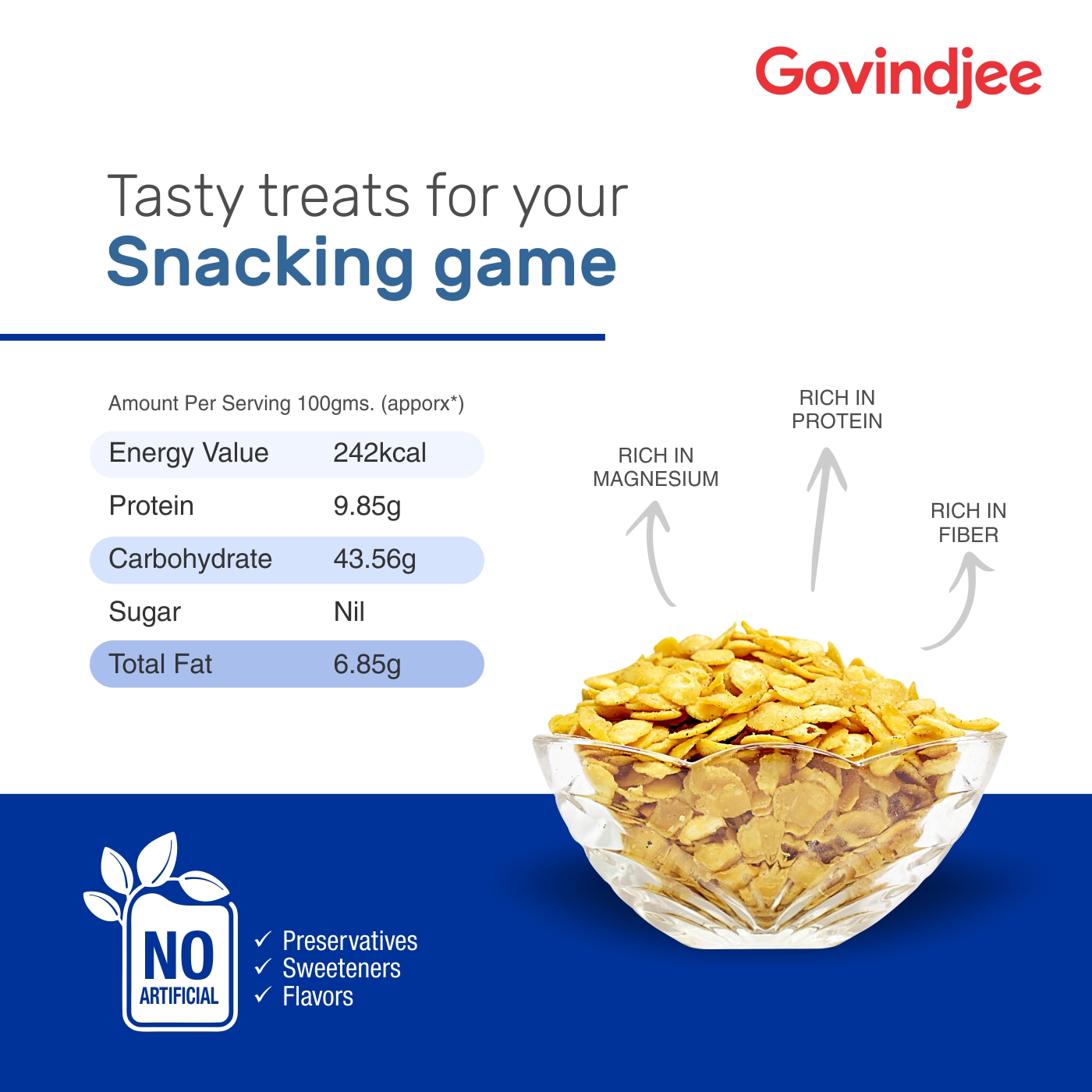 Channelier  Gram Flakes / Chana Malai
