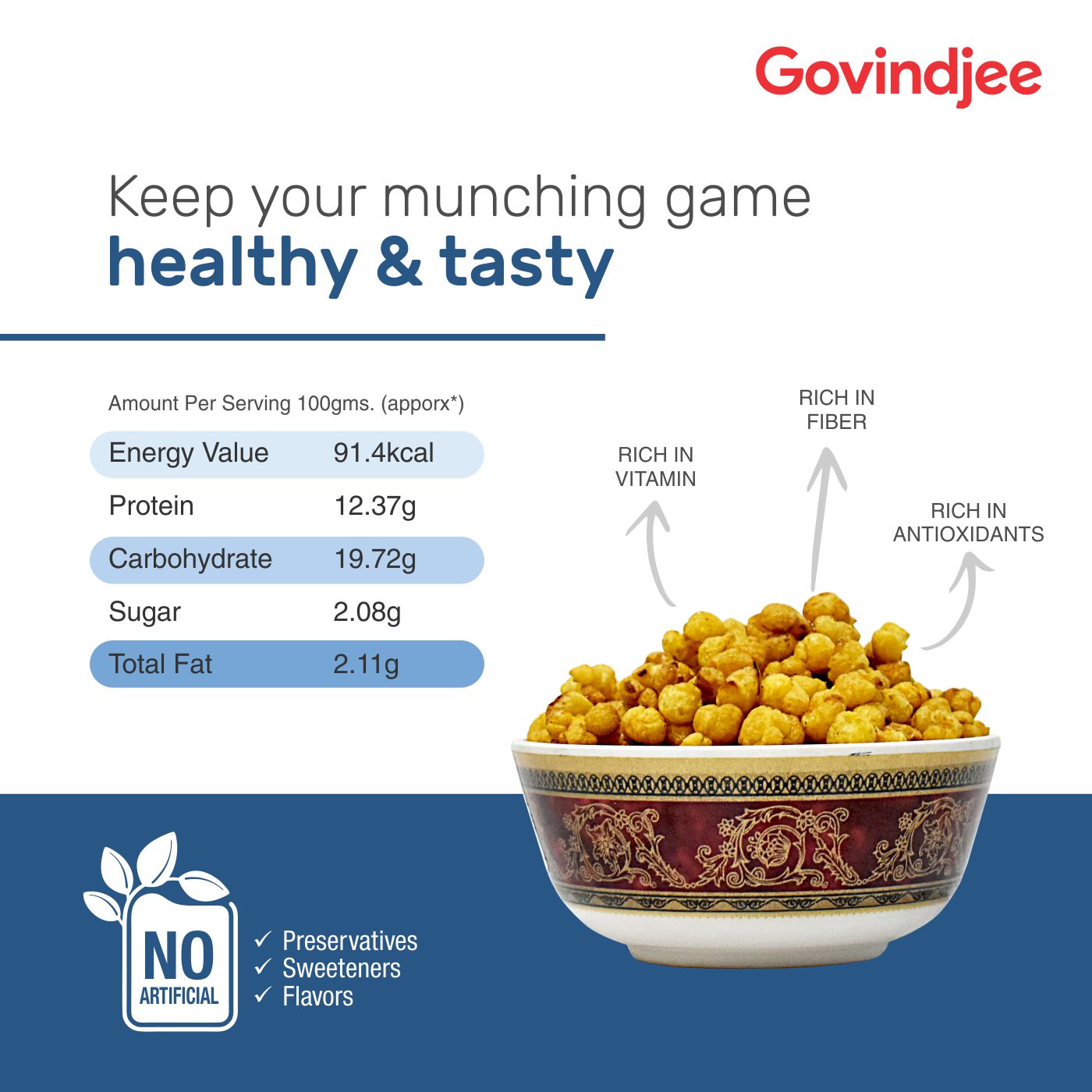 Channelier  Kashmiri Makka / Corn Puff